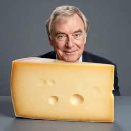 cheese john cleese made out of cheese cheese