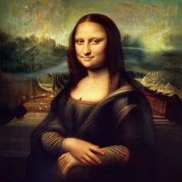 frog in mona lisa