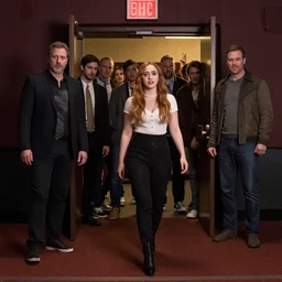 kathryn newton sneaking into movie theater, donato giancola, joseph christian leyendecker, lilia alvarado, sophie anderson, mark arian, bob byerley, charlie bowater, mark brooks, justin gerard, ross tran, wlop, william adolphe bouguereau