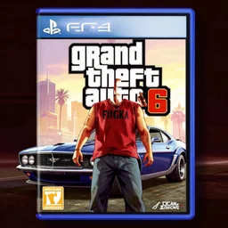 grand theft auto 6 video game cover