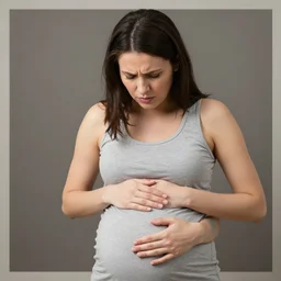 pregnant woman uncomfortable with indegestion