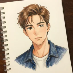 wow this guy draws celebs as anime characters and his riley reid drawing is insane,