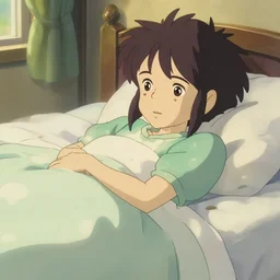 bedroom, no people, a close - up, digital art, illustrations, by makoto shinkai and studio ghibli