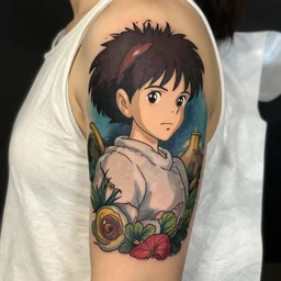 Studio ghibli tattoo