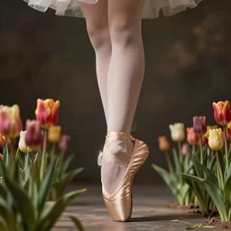photo of singer tiny tim, tiptoeing through the tulips, ballet walking on toes