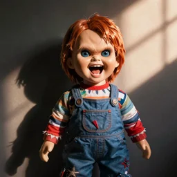 korean screaming chucky doll