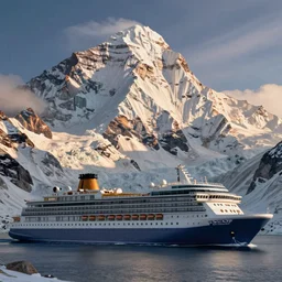 cruise ship stuck on mount everest