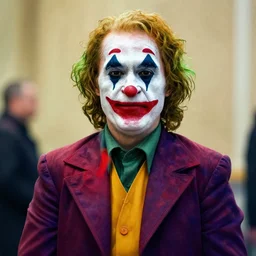 putin in clown makeup