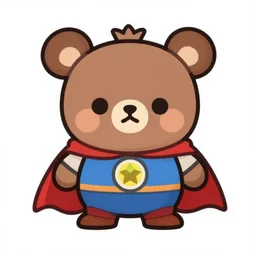 cute miss mascot kaimorse kaimorse walrein super hero sticker art, cronobreaker, beeple game icon