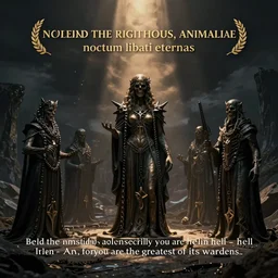 ⛓ 🌈 null sanctos ⛩ apotheosis animaliae ⛪ noctum libati eternas 🏴☠ | | behold the righteous, brother - mankind, behold the misery inflicted by them : for most - assuredly you are in hell, brother - mankind, for you are the greatest of its wardens.