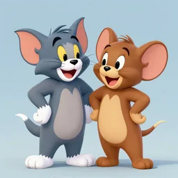 tom and jerry, unreal engine 5, trending artstation