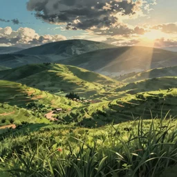 Landscape, by Osamu Tezuka.