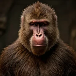 hyperrealistic dslr film still of arnold schwarzenegger disguised as ( ( ( baboon ) ) ), stunning 8 k octane comprehensive 3 d render, inspired by istvan sandorfi & greg rutkowski & unreal engine, perfect symmetry, dim volumetric cinematic lighting, extremely hyper - detailed, incredibly real lifelike attributes & flesh texture, intricate, masterpiece, artstation, stunning