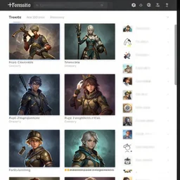 on the artstation trending page of year 2 2 2 2