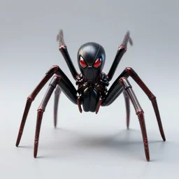 cyberpunk spider, red demonic eyes, extremely detailed, sharp focus, wide view, full body shot, smooth, digital illustration, by james jean, by rossdraws, frank franzzeta, mcbess, sakimichan