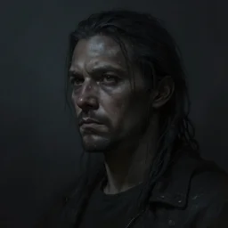 complete darkness, digital art, digital painting realistic, detailed, 4 k - n 4