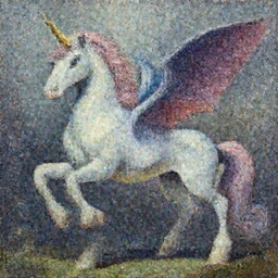 A hybrid of a dragon and a unicorn,  oil painting by Jama Jurabaev, extremely detailed, brush hard, artstation, 8K render, high quality