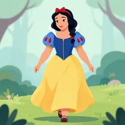 a stunning vector portrait of a thicc and voluptuous princess jasmine and snow white dressed as a beautiful poison ivy and elf queen with hair tied in a braid walking through a flowering garden, greenhouse in the background, intricate, elegant, highly detailed, digital painting, artstation, concept art, ultra sharp focus, illustration, art by jugendstil and greg rutkowski and alphonse mucha