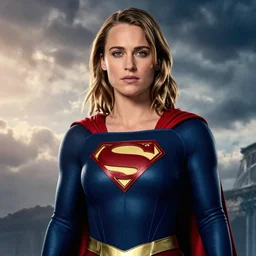 alicia vikander as supergirl, promotional photo, official, press
