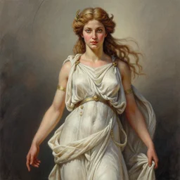 drawing of the greek goddess aphrodite, fantasy art, hyper realistic, amazing detail, in the the style of casey baugh