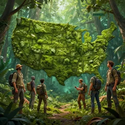 photo the last us environement part 2 amazon 4 k rtx hdr volume light concept studio matte painting digital illustration fanart artstation by eytan zana and balazs agoston, jad saber, aaron limonick, pablo dominguez and florent lebrun and robby johnson