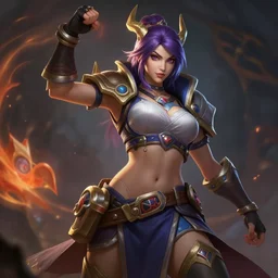 a portrait of female juggernaut from dota 2, highly detailed, 8 k, super detailed, 4 k hd
