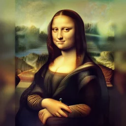 pepe the frog in mona lisa painted by leonardo da vinci