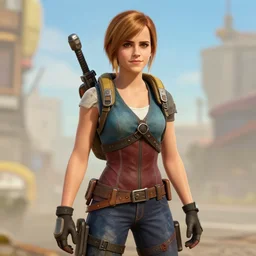 Screenshot of Emma Watson in Borderlands 3