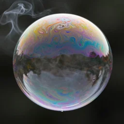 soap bubble's iridescent surface, swirling, color, smoke, fluid, highly detailed, hd 4 k 8 k wallpaper, behance