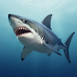 🦈, digital Art, Greg rutkowski, Trending artstation,cinematographic