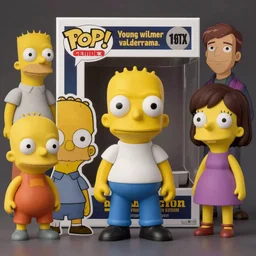 young wilmer valderrama, funko pop, simpsons and nendoroid mashup, by tom bagshaw, pixar, ghibli and ilya kuvshinov, rtx rendering, octane render 1 2 8 k, maya, extreme high intricate details by wlop, digital anime art by ross tran, medium shot, composition by sana takeda, dramatic lighting by greg rutkowski