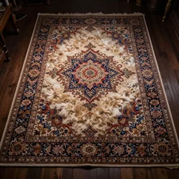 magic fluffy Persian carpet dimension, by Greg Rutkowski and Gaston Bussiere, dim lighting, beautiful volumetric-lighting-style atmosphere, surreal atmosphere, intricate, detailed, photorealistic imagery, artstation