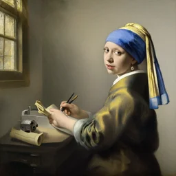 the Texas revolution, beautiful painting, by Johannes Vermeer, by Bob Ross, by Rembrandt, by Ted Nasmith
