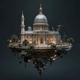 cinematic lighting, detailed, surreal, floating, !!highly detailed,