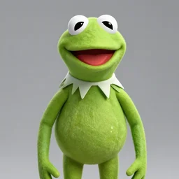retro futurist kermit the frog, hyper realistic, design by mark ryden and pixar and hayao miyazaki, unreal 5, daz, hyperrealistic, octane render, cosplay, rpg portrait, dynamic lighting, intricate, that looks like it is from borderlands and by feng zhu and loish and laurie greasley, victo ngai, andreas rocha, john harris radiating a glowing aura global illumination ray tracing hdr