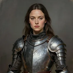 a professional painting of a young Olivia Wilde, clothed in military armor, olive skin, long dark hair, beautiful bone structure, symmetrical facial features, intricate, elegant, digital painting, concept art, smooth, sharp focus, illustration, from Star Wars by Ruan Jia and Mandy Jurgens and Artgerm and William-Adolphe Bouguerea