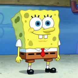 sponge bob Square Pants as Spiderman