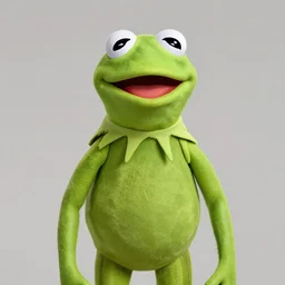 Kermit the Frog is the latest Bond girl in 007, movie still, 4k ultra HD