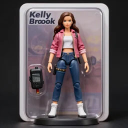 kelly brook action figure, figurine, detailed product photo, high quality,