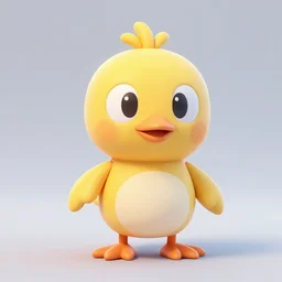 a 3 d model of birdo found in the game files of overcooked 2