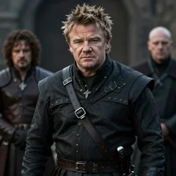 gordon ramsey as ramsay bolton in game of thrones, 4 k, epic, cinematic, focus, movie still, fantasy, serious, extreme detail, atmospheric, dark colour, sharp focus