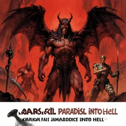 satans fall from paradise into hell by mark riddict, james ryman, wayne barlowe.