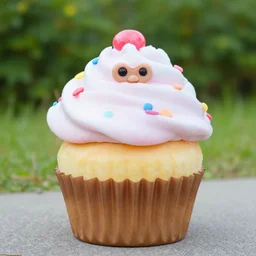 a kid in a Cupcake costume