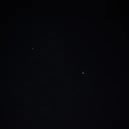 black space, no contrrast, starless