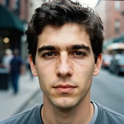 closeup portrait of a Lemon , new york back street , by Steve McCurry and David Lazar, natural light, detailed face, CANON Eos C300, ƒ1.8, 35mm, 8K, medium-format print