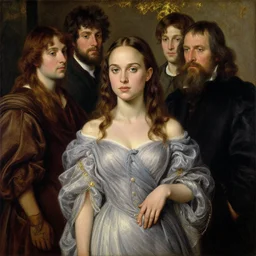 a beautiful painting of natalie portman by John Everett Millais and Dante Gabriel Rossetti and John Collier and john william waterhouse, pre-raphaelite, detailed, trending on artstation, hd, masterpiece