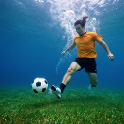 underwater soccer