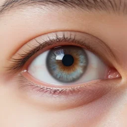 extreme closeup of a hyperrealistic human eye inside mouth macro shot, hyperrealistic, extreme detail, ray tracing, octane render