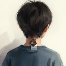 a perosn, art by u m a m i