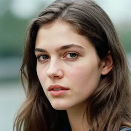 hyper detailed photograph of a beautiful young woman by don mccullin, color, dslr